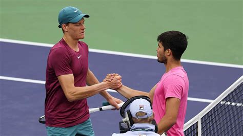 Rivalries Carlos Alcaraz Vs Jannik Sinner Atp Tour Tennis