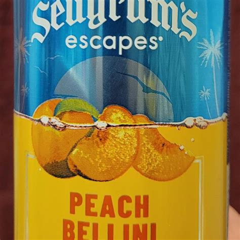 Peach Fuzzy Navel - Seagram's Escapes - Untappd