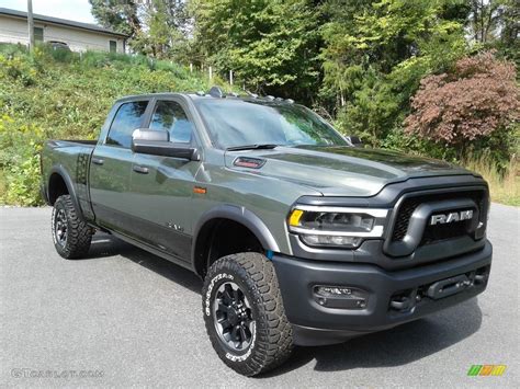 Olive Green Pearl 2020 Ram 2500 Power Wagon Crew Cab 4x4 Exterior Photo 139981930