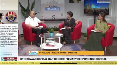 Temubual Ktmb Bersama Bernama Tv Ketahui Inisiatif Myrail Life