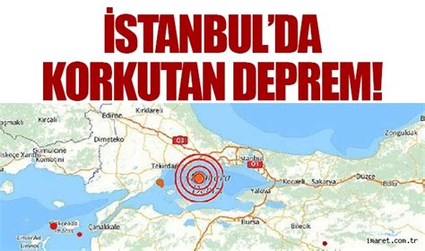 Son Dakika Stanbul Ve Bursa Da Hissedilen Deprem G Ndem Haberleri