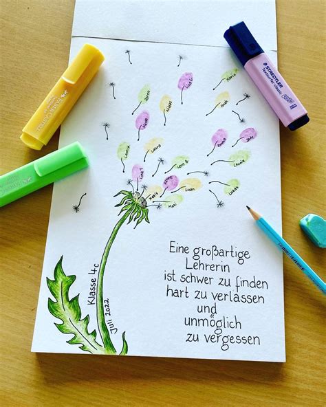 Abschiedsgeschenk Lehrerin Lehrer Geschenke Zum Abschied