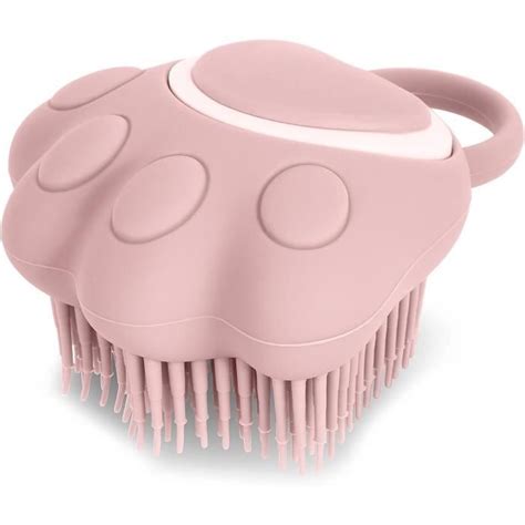 Brosse De Bain Pour Chien Et Chat En Caoutchouc De Silicone Brosse