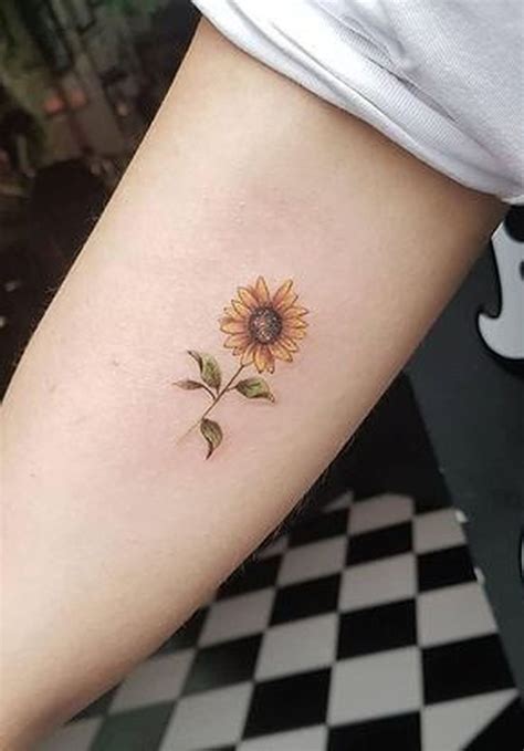 Chic Sunflower Tattoos Ideas That Will Inspire You To Get Inked