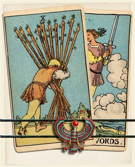 Ten Of Wands And Page Of Swords Combination Reading With Insights For