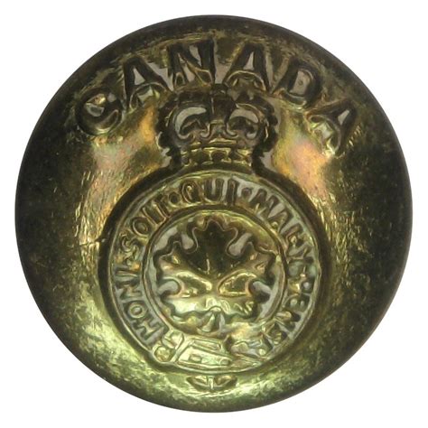 Canada General Service Button Military Uniform Button