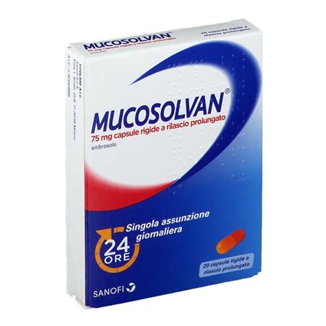 Mucosolvan 75mg 20 Cps Rilascio Prolungato Farmacia Loreto