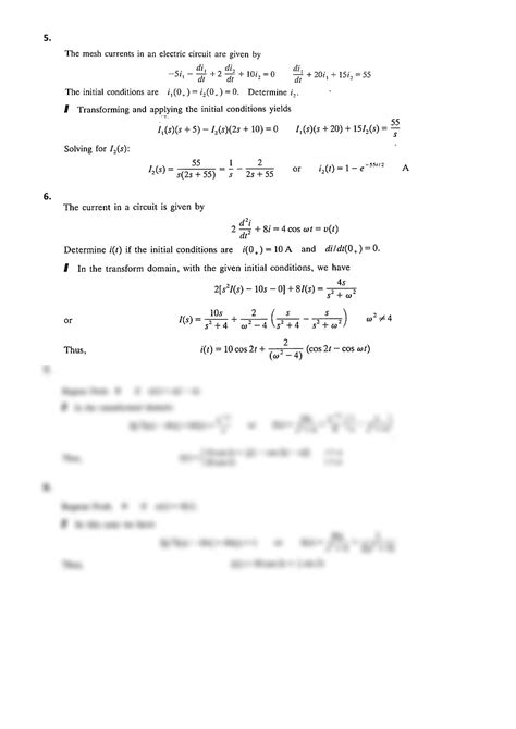 SOLUTION: Examples for laplace - Studypool