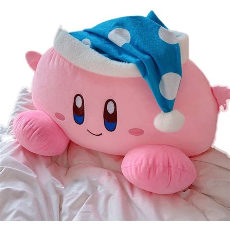 Kawaii Star Kirby Sleeping Mochi Plushie Kawaii Fashion Shop Cute