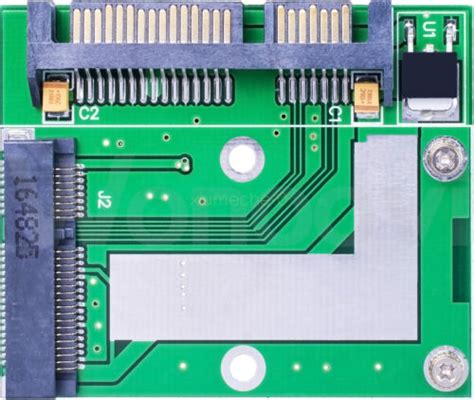 Mini Pci E Msata Ssd To 25 Sata 60 Gps Adapter Converter Card