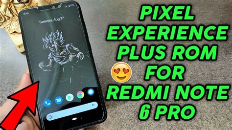 Redmi Note 6 Pro Pixel Experience Plus Pixel Experience For Redmi