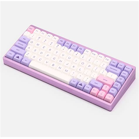 Mechzone Keys Pink Flower Keycap Set Xda Profile Pbt Sublimation