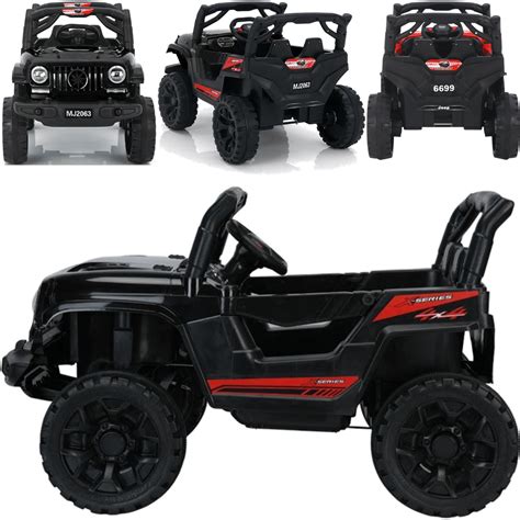 Carro Eletrico Bang Toys Jipe Rubicon V Controle Preto