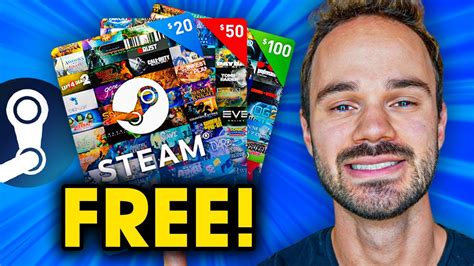 5 BEST Ways To Get Free Steam Gift Cards Games Working Methods