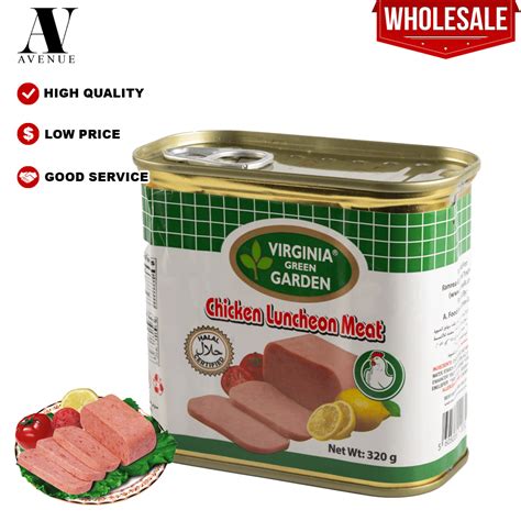 Virginia Garden Chicken Luncheon Meat Halal 340 G لانشون دجاج Lazada