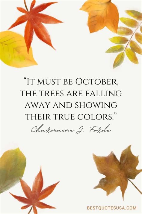 75 Best October Quotes And Letter Board Ideas