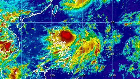 Tropical Depression Florita Slightly Intensifies Over Philippine Sea