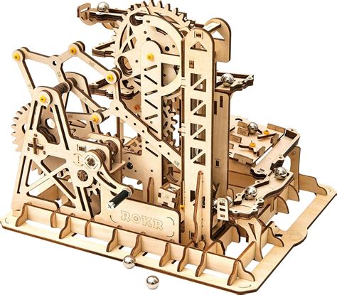 Rowood D Wooden Marble Run Puzzle Craft Toy Gift For Adults Teen