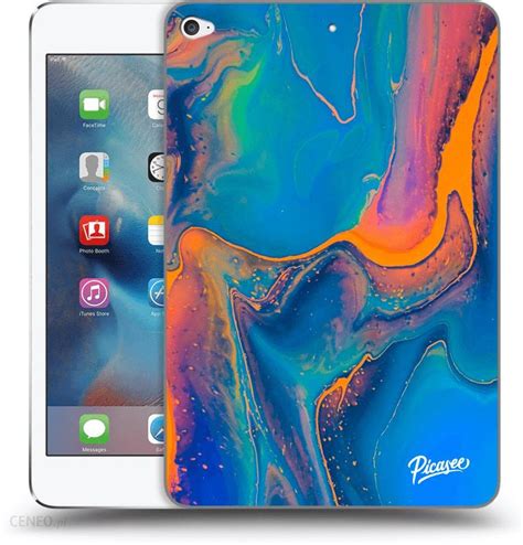 SILIKONOWE PRZEŹROCZYSTE ETUI NA APPLE IPAD MINI 4 RAINBOW Etui na