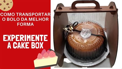 Como Montar A Cake Box Da Copos Bolha Como Transportar Bolo Simples E