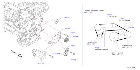 Infiniti Q50 Parts Diagram