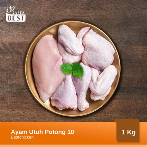 Jual Ayam Utuh Potong 10 Bestchicken 1kg Shopee Indonesia