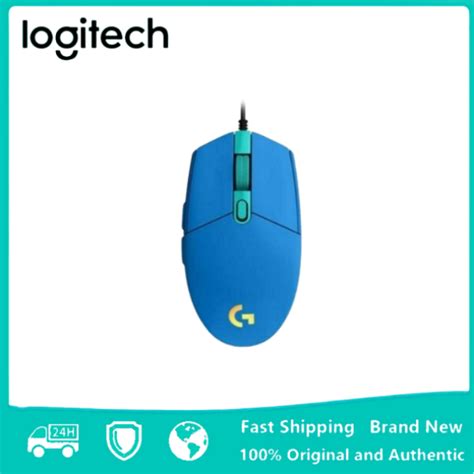 Ready Stock Logitech G102 Lightsync Gaming Mouse Blue Lazada