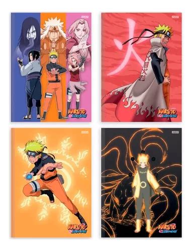 Caderno Brochura Naruto Shippuden F Mat Ria Pequeno Venda Em