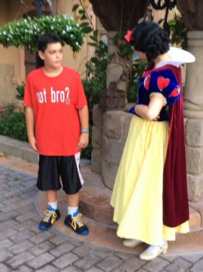Wordless Wednesday Paul And Snow White W Linky WaltDisneyWorld DisneySide Gay NYC Dad