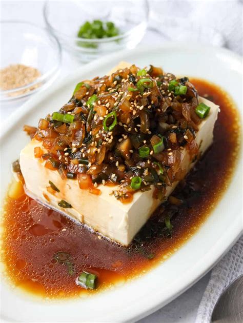 10 Minute Easy Silken Tofu With Onion And Garlic Christie At Home