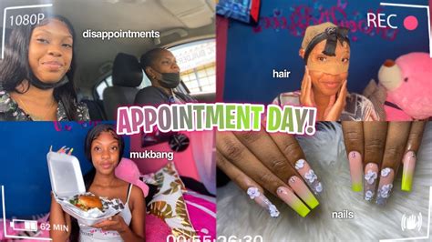 Come To My Appointments With Me Hair Nail And Photo Ft Reshine Hair