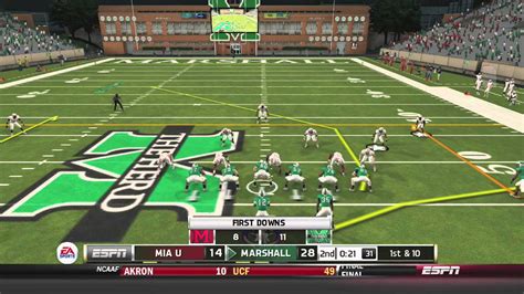 Ncaa Football Dynasty Mode Marshall University Ep Y G Season