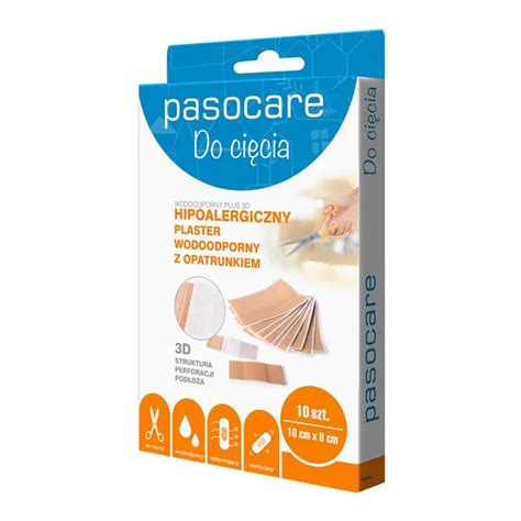 Pasocare Plus 3d Plastry Z Opatrunkiem 1 M X 8 Cm 1 Szt Opatrunki Rany I Otarcia