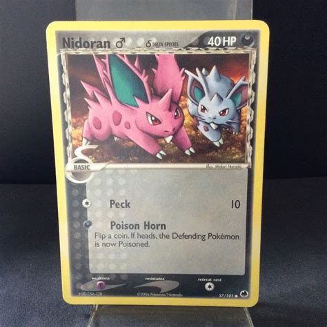 Nidoran M Ex Dragon Frontiers English 57 101 Near Mint TCGX