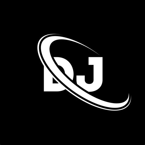 Dj Logo D J Design White Dj Letter Dj Letter Logo Design Initial