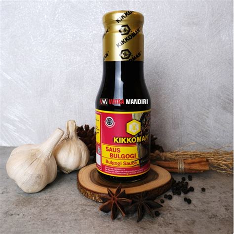 Jual Kikkoman Bulgogi Saus Sauce HALAL Botol Kaca 300 Gr Shopee Indonesia