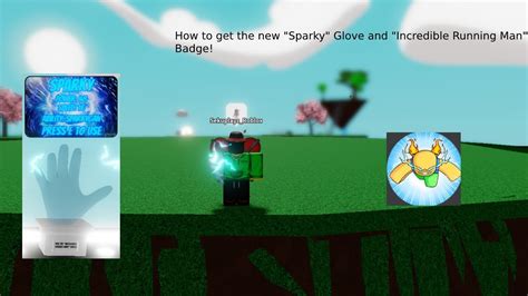 How To Get The New Sparky Glove Incredible Running Man Badge In