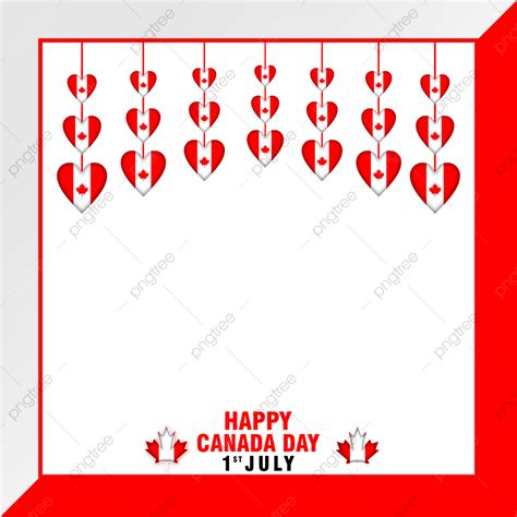 Happy Canada Day Clipart Transparent Background 1 July Happy Canada