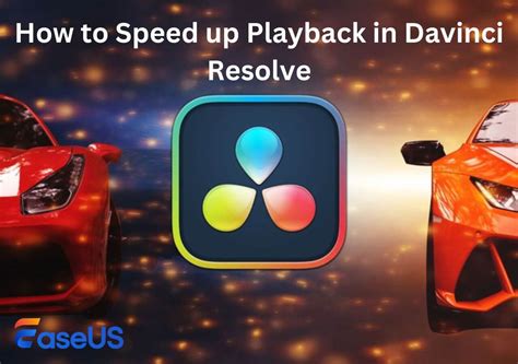 How To Speed Up Playback In Davinci Resolve Run Faster