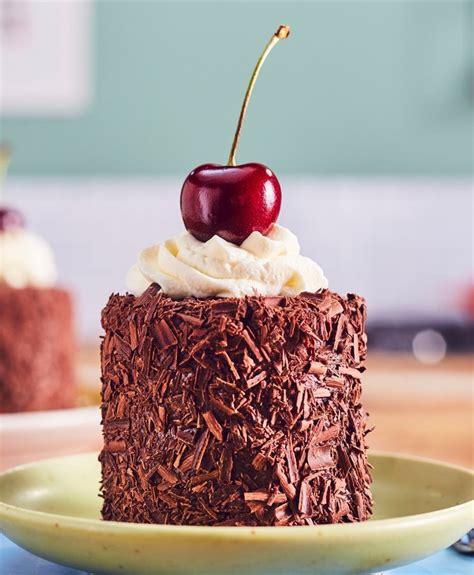 Mini Black Forest Gateaux Recipe Dr Oetker