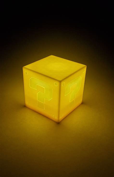 Super Mario Bros Mystery Block Coin Block Desk Lamp Nightlight - Etsy