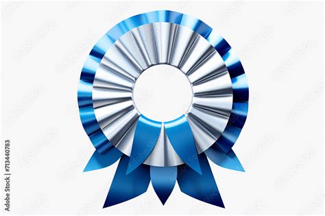 Gold Medal Gold Medal With Blue Ribbon Design Winner Golden Medal