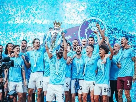 Premier League Manchester City Celebrate Title Win In Style With 1 0