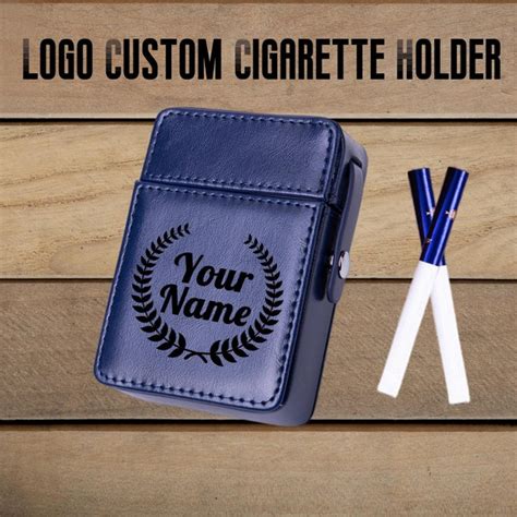 Leather Cigarette Case Etsy