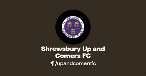 Shrewsbury Up And Comers Fc Instagram Facebook Tiktok Linktree