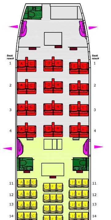 Seat Map Ethiopian Airbus A350 900 Seatmaestro 45 Off