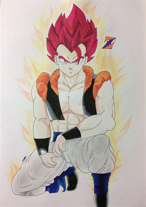 Super Saiyan God Gogeta Fanart By Zorart Dbzgts On Deviantart