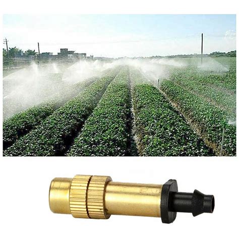 10pcs Adjustable Misting Nozzles Garden Patio Water Misting System