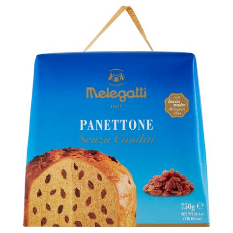 Melegatti Panettone Senza Canditi G Carrefour