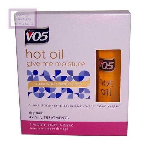 Alberto Culver Vo5 Hot Oil Elixir With 5 Natural Oils Eliksir Do